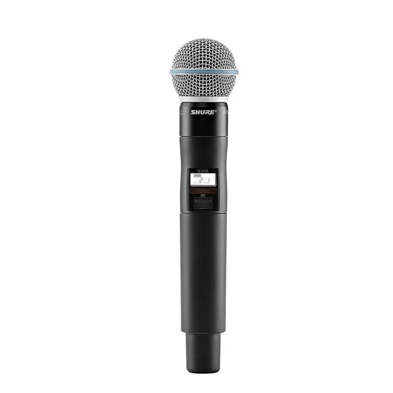 Shure Wireless Digital Transmitter Handheld QLXD2/Beta58 Frequency H53 = 534-598MHz