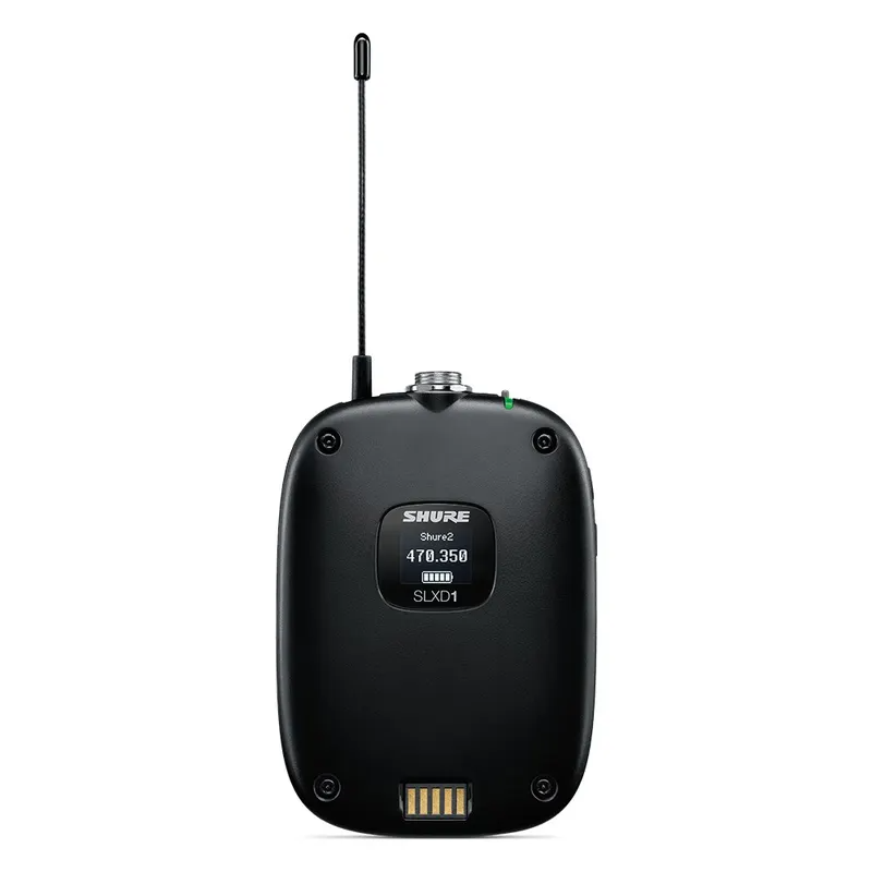 Shure SLXD1L57 Wireless Digital Mic Bodypack Transmitter Frequency L57 = 650-694Mhz