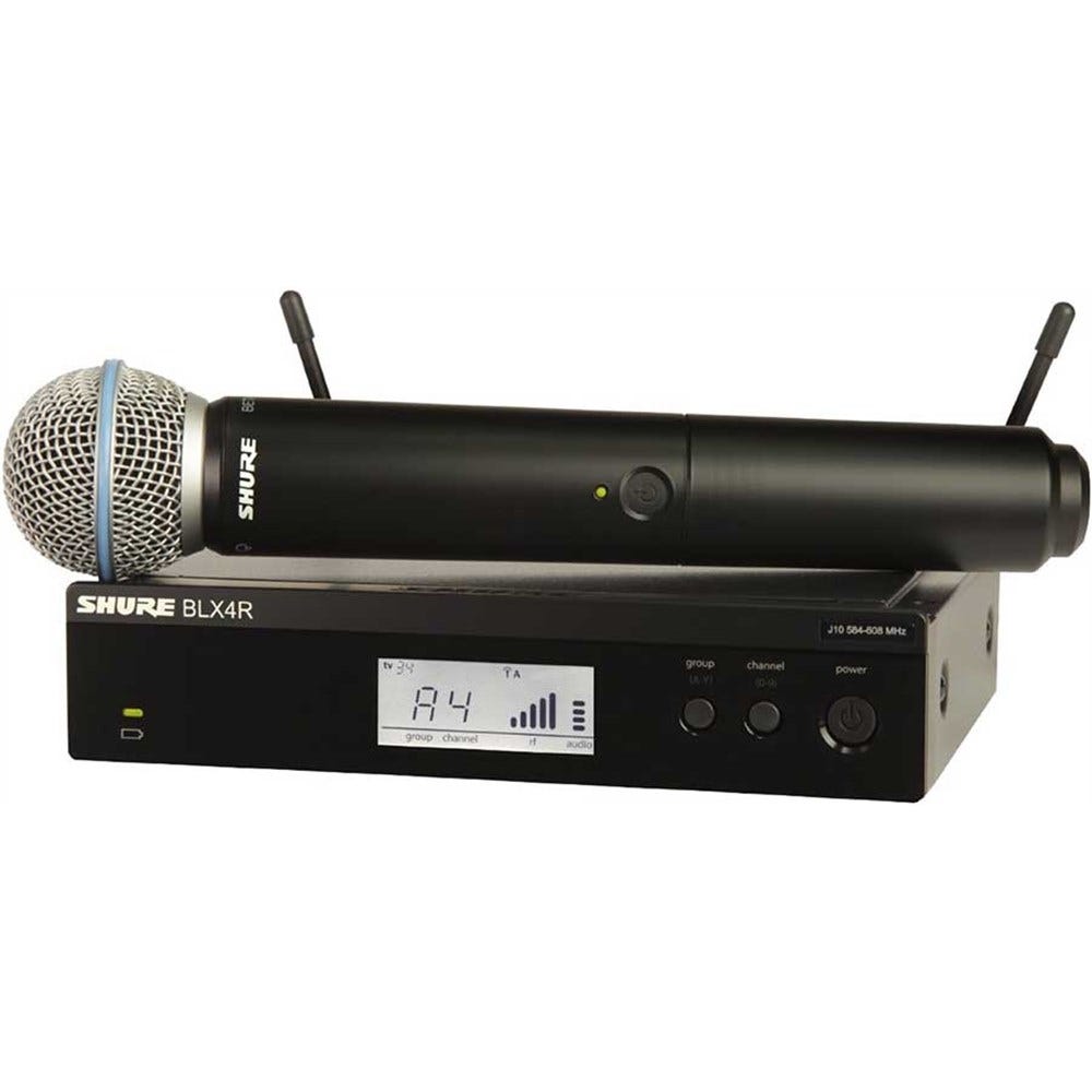 Shure BLX24R Handheld Beta 58 Wireless Mic System (M17)