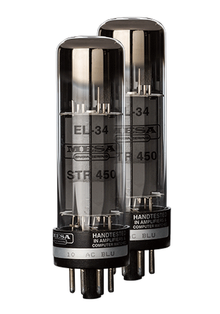 Mesa Boogie EL-34 STR-450 Siemens (NOS) Output Valves / Tubes (Pair)