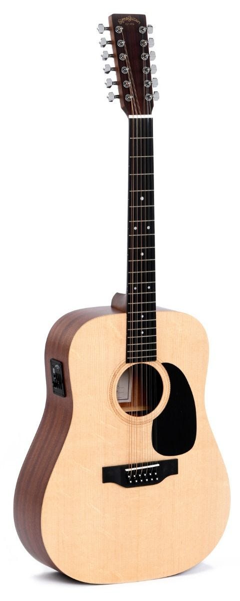 Sigma DM-12E 12-String Acoustic Electric Guitar