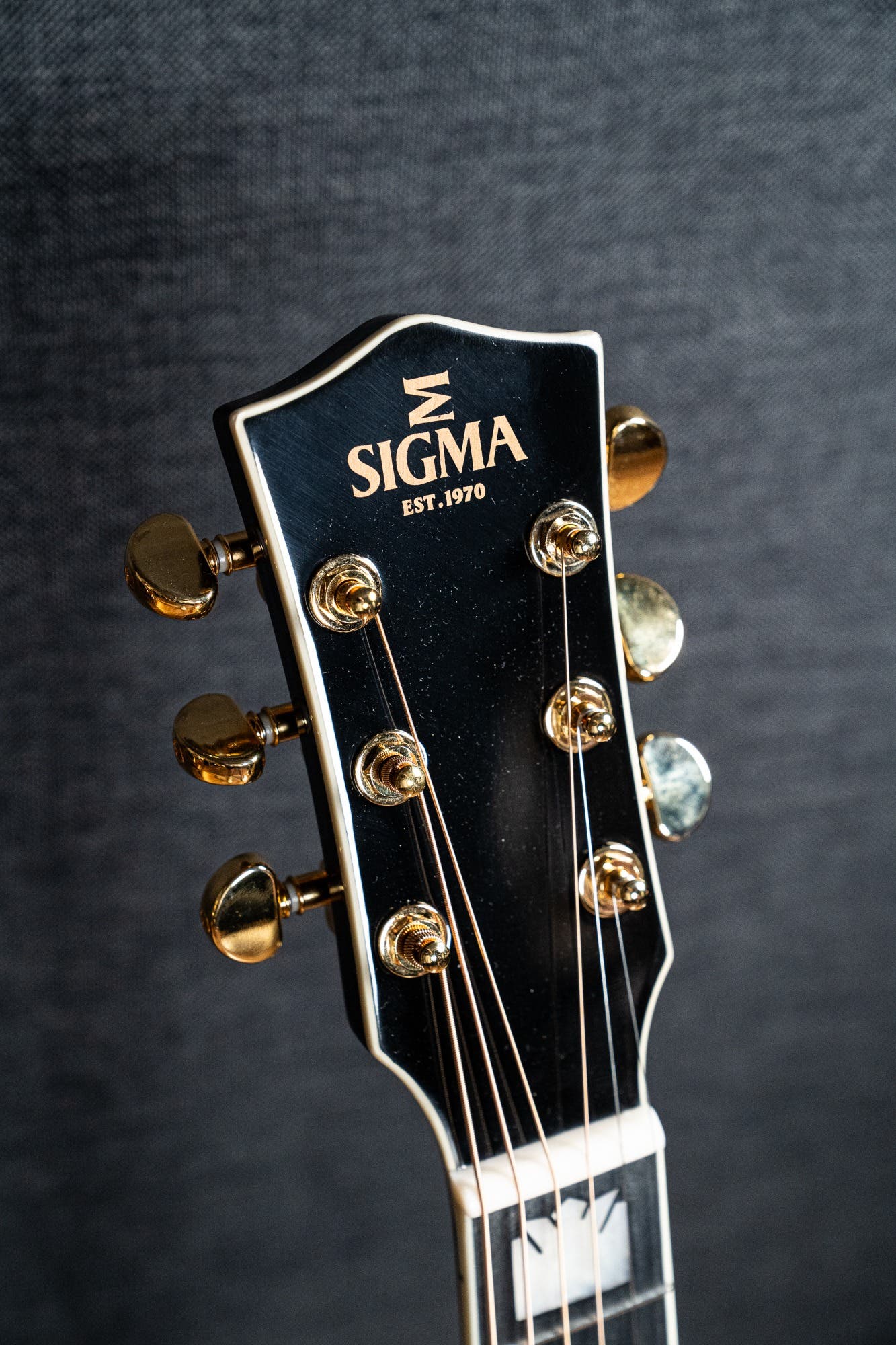 Sigma GJM-SG200BK Jumbo Acoustic Guitar - Black