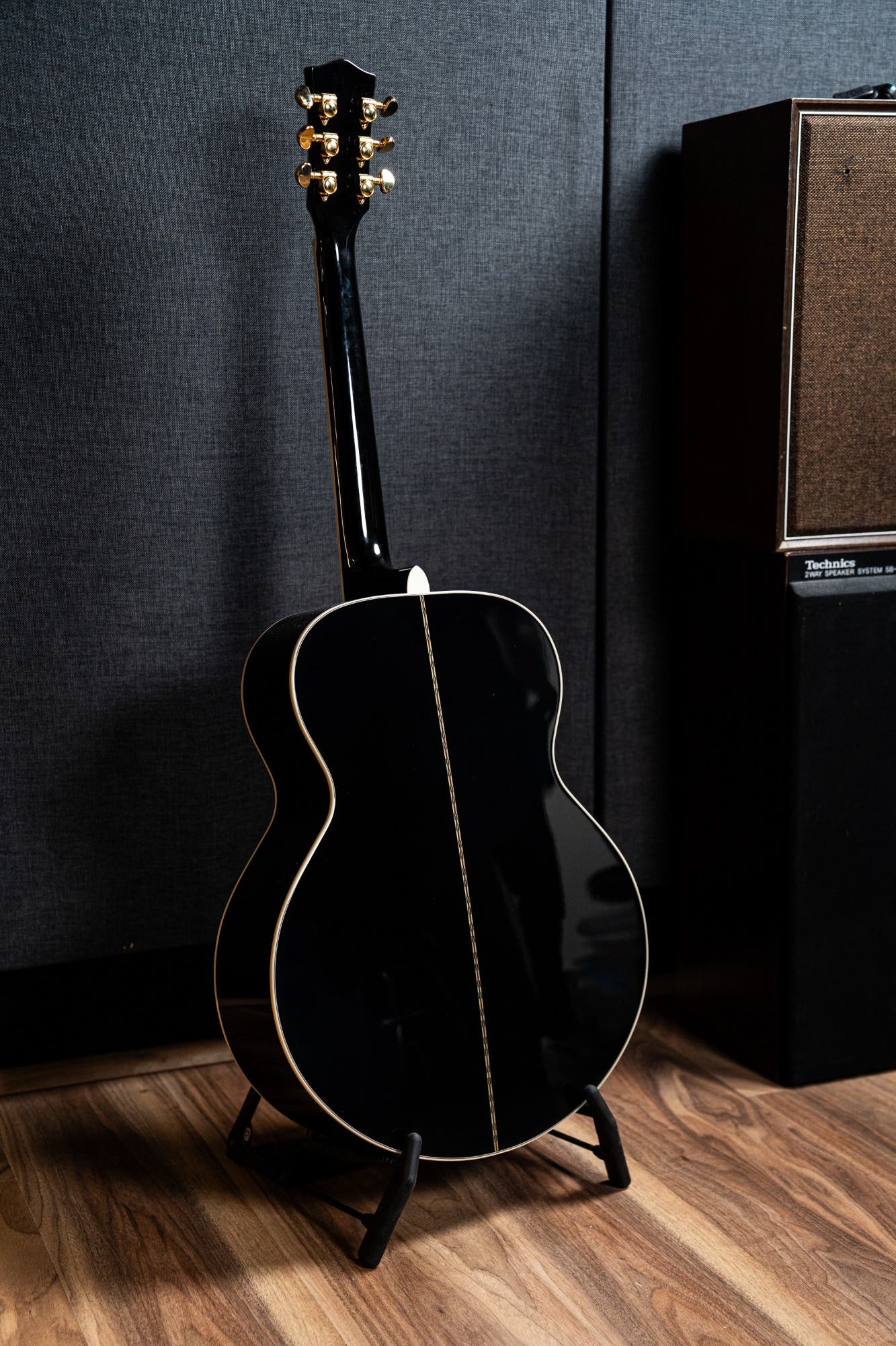 Sigma GJM-SG200BK Jumbo Acoustic Guitar - Black