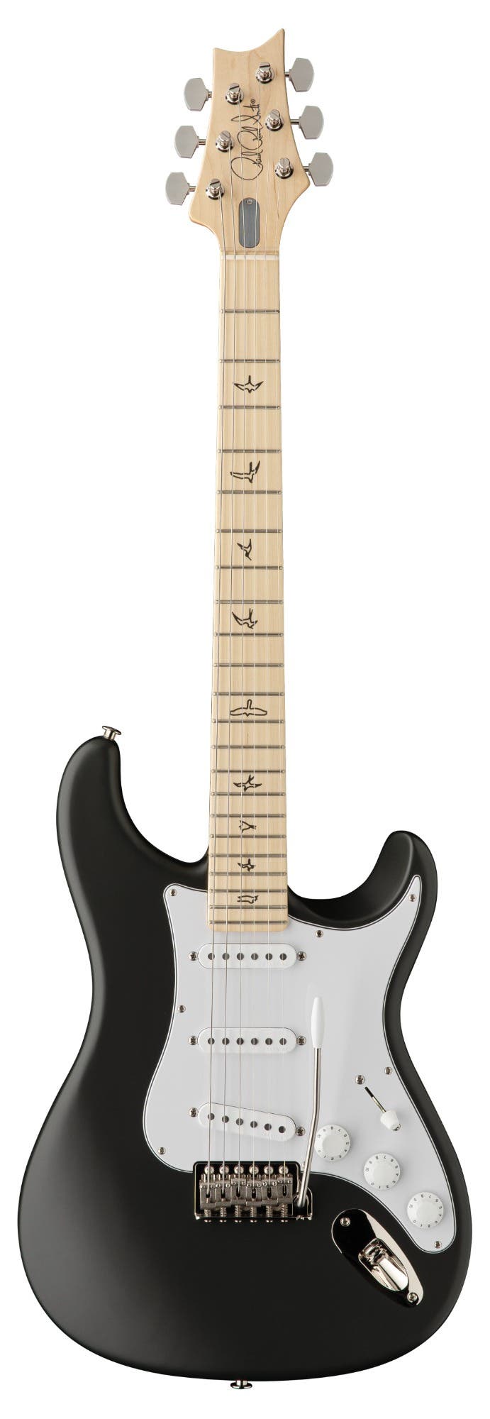 Paul Reed Smith (PRS) Silver Sky Electric Guitar w/Deluxe Gigbag - Faded Black Tee Satin - Maple Neck