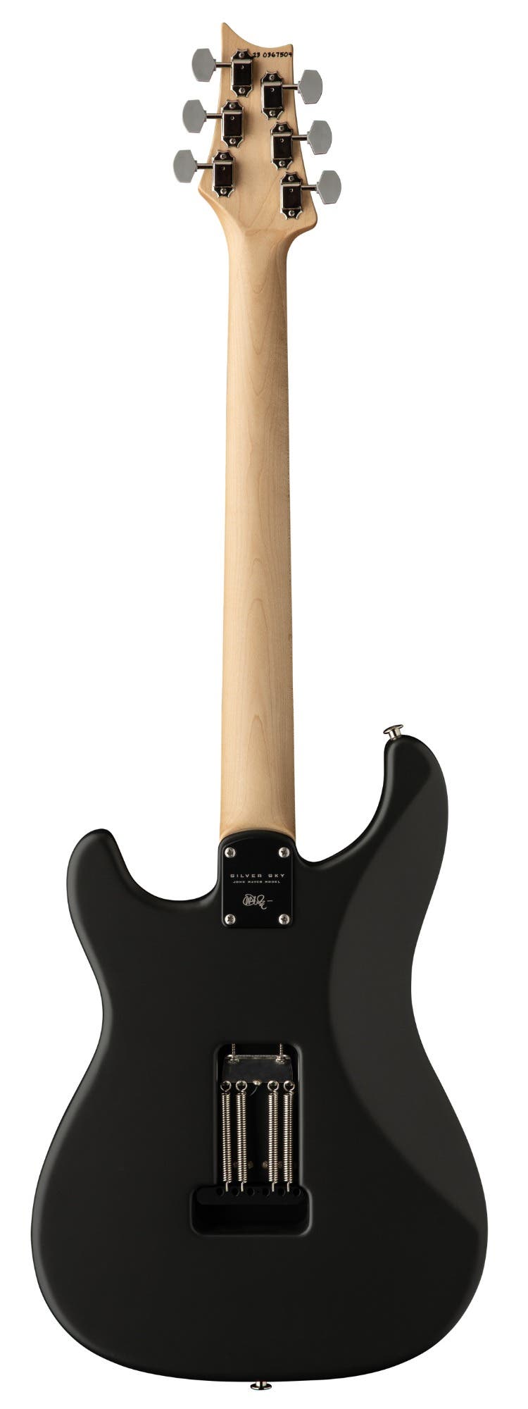 Paul Reed Smith (PRS) Silver Sky Electric Guitar w/Deluxe Gigbag - Faded Black Tee Satin - Maple Neck