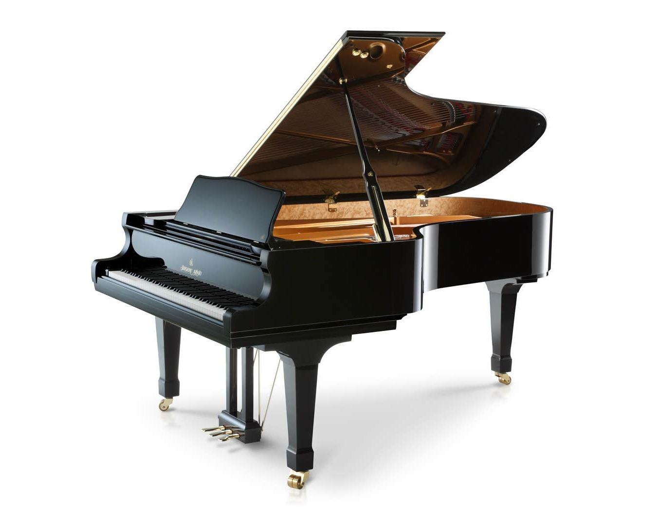 Shigeru Kawai SK-7L Grand Piano - Ebony Polish