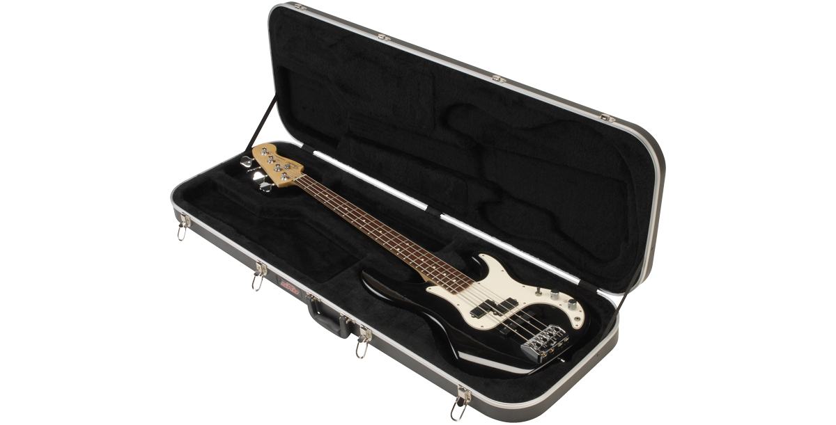 SKB Electric Bass Rectangular Case - Black (Bass not included)