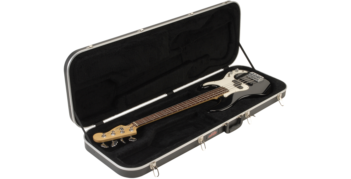 SKB Electric Bass Rectangular Case - Black (Bass not included)