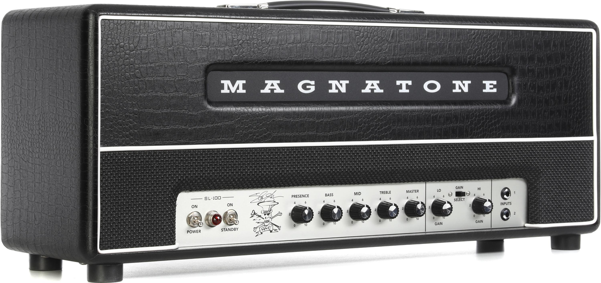 Magnatone Slash Collection SL-100 Guitar Amp Head - Black Croc