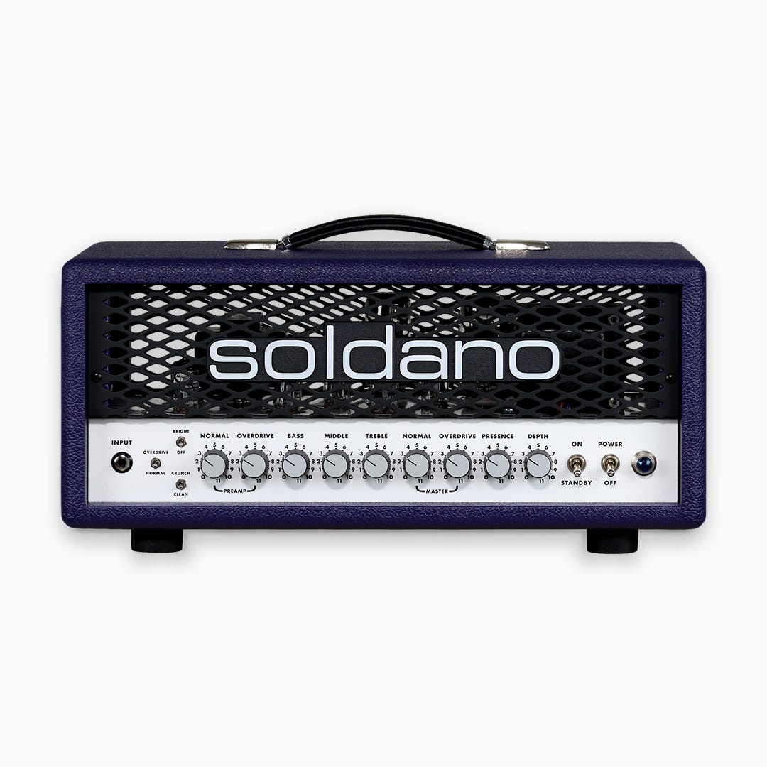 Soldano SLO30 CUSTOM Super Lead Overdrive Amp Head - Purple