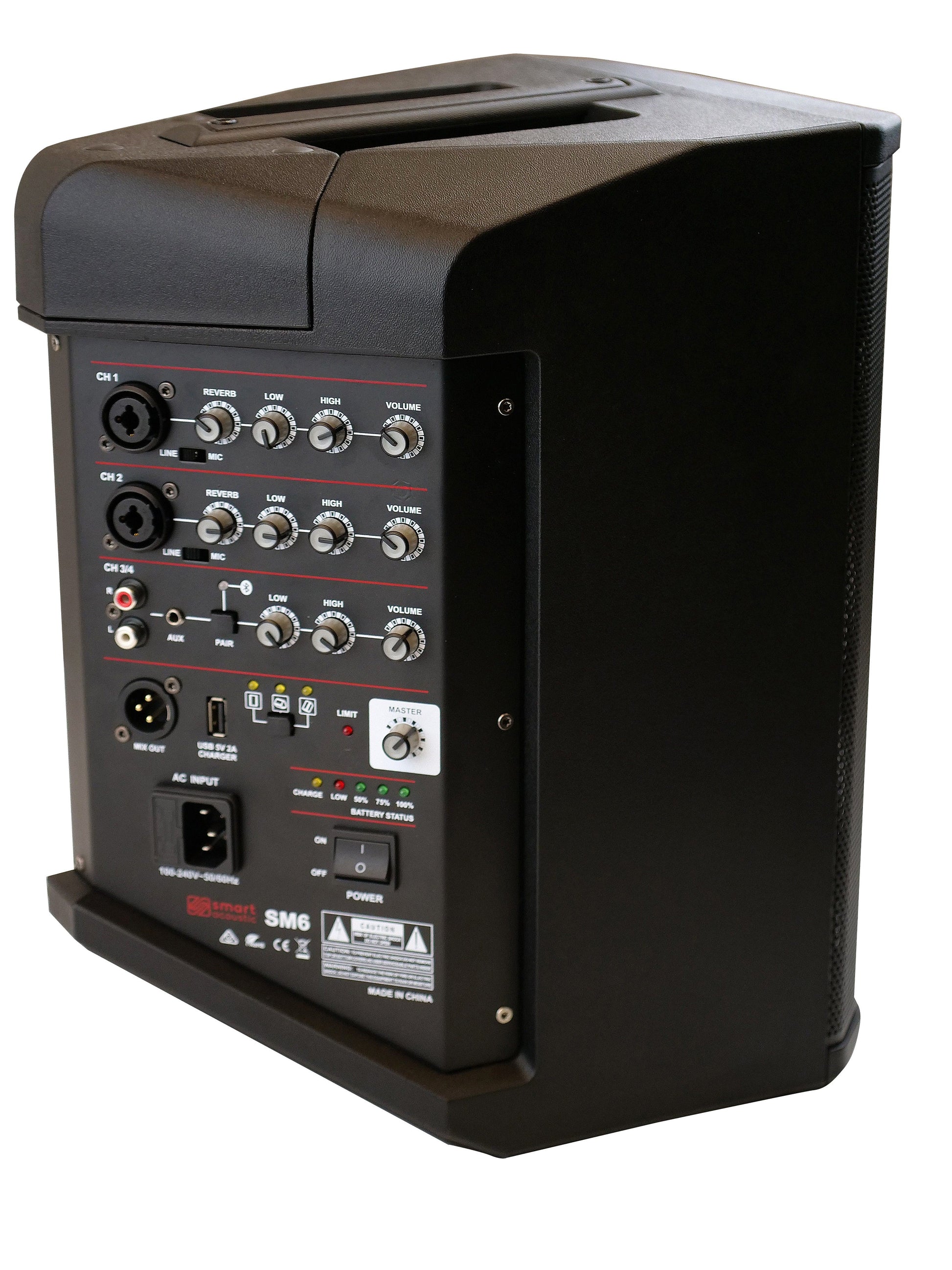 Smart Acoustic SM6 Portable PA Speaker System