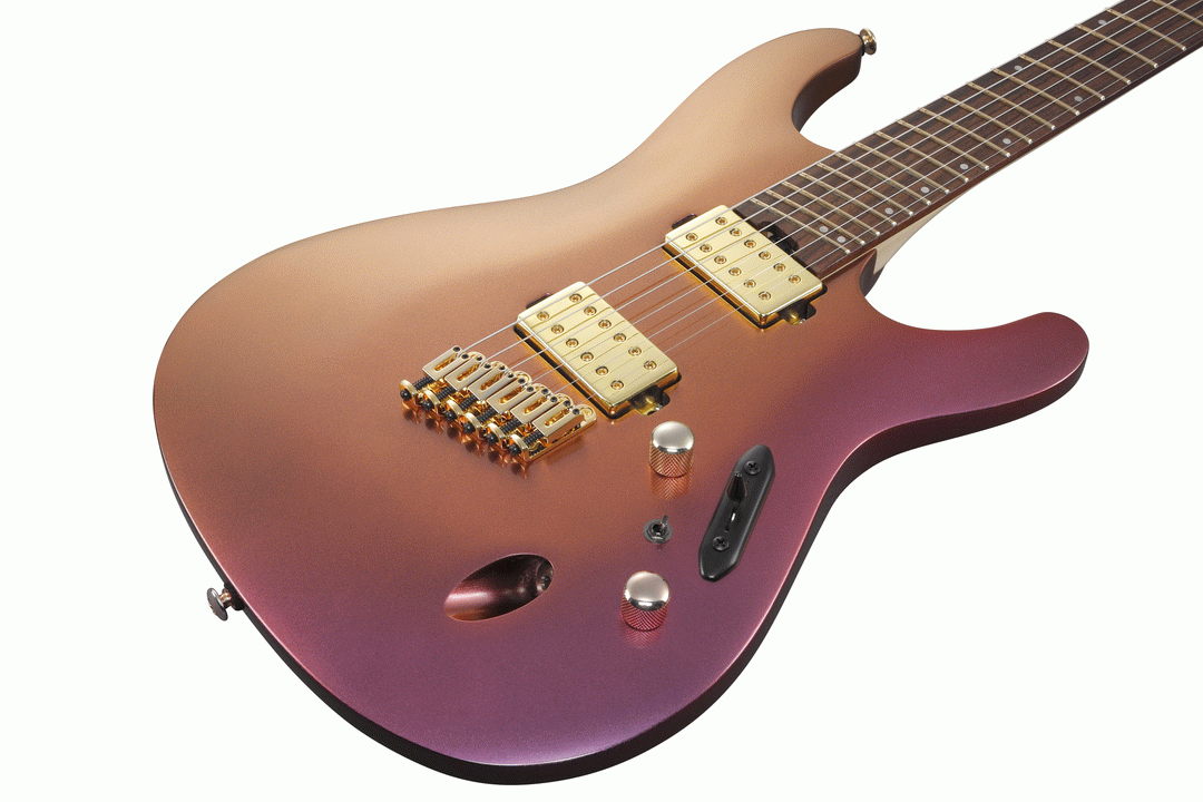 Ibanez SML721 Electric Guitar - Rose Gold Chameleon