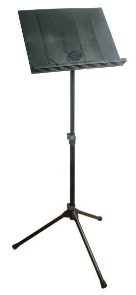 Orchestral Music stand with Collapsible Plastic Desk and Carry Bag