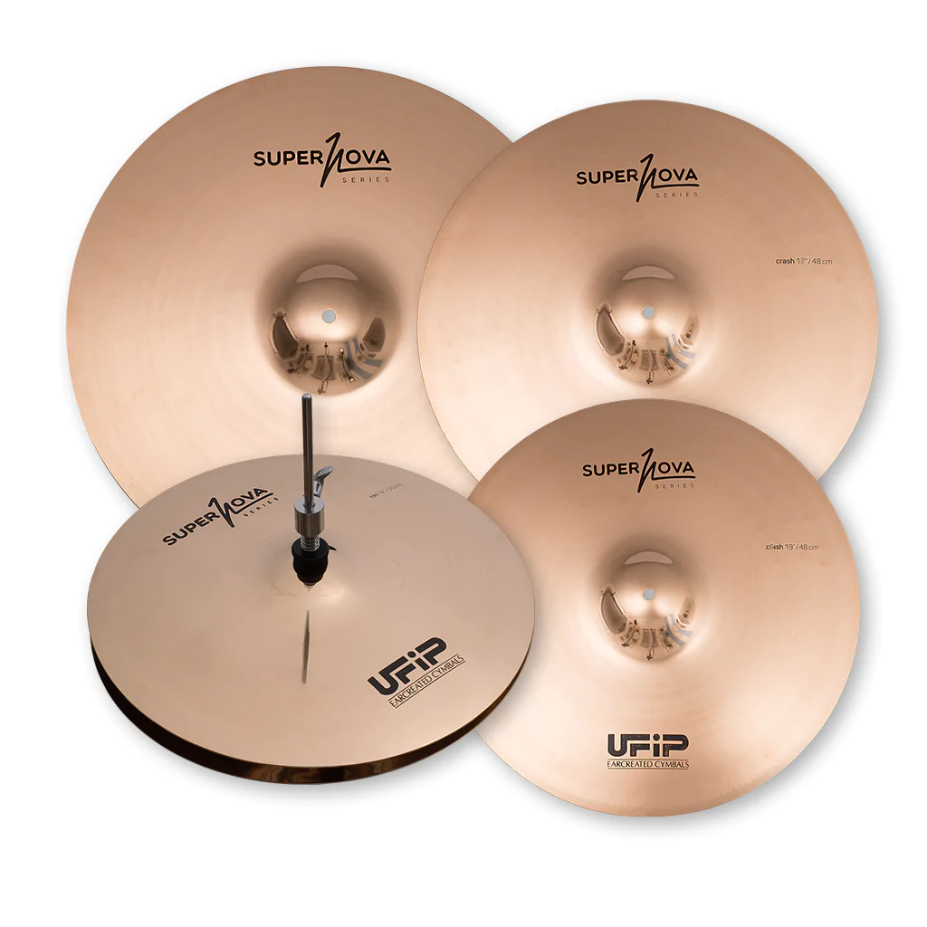 UFIP Supernova Series Cymbal Pack (14 / 16 / 18 / 20)