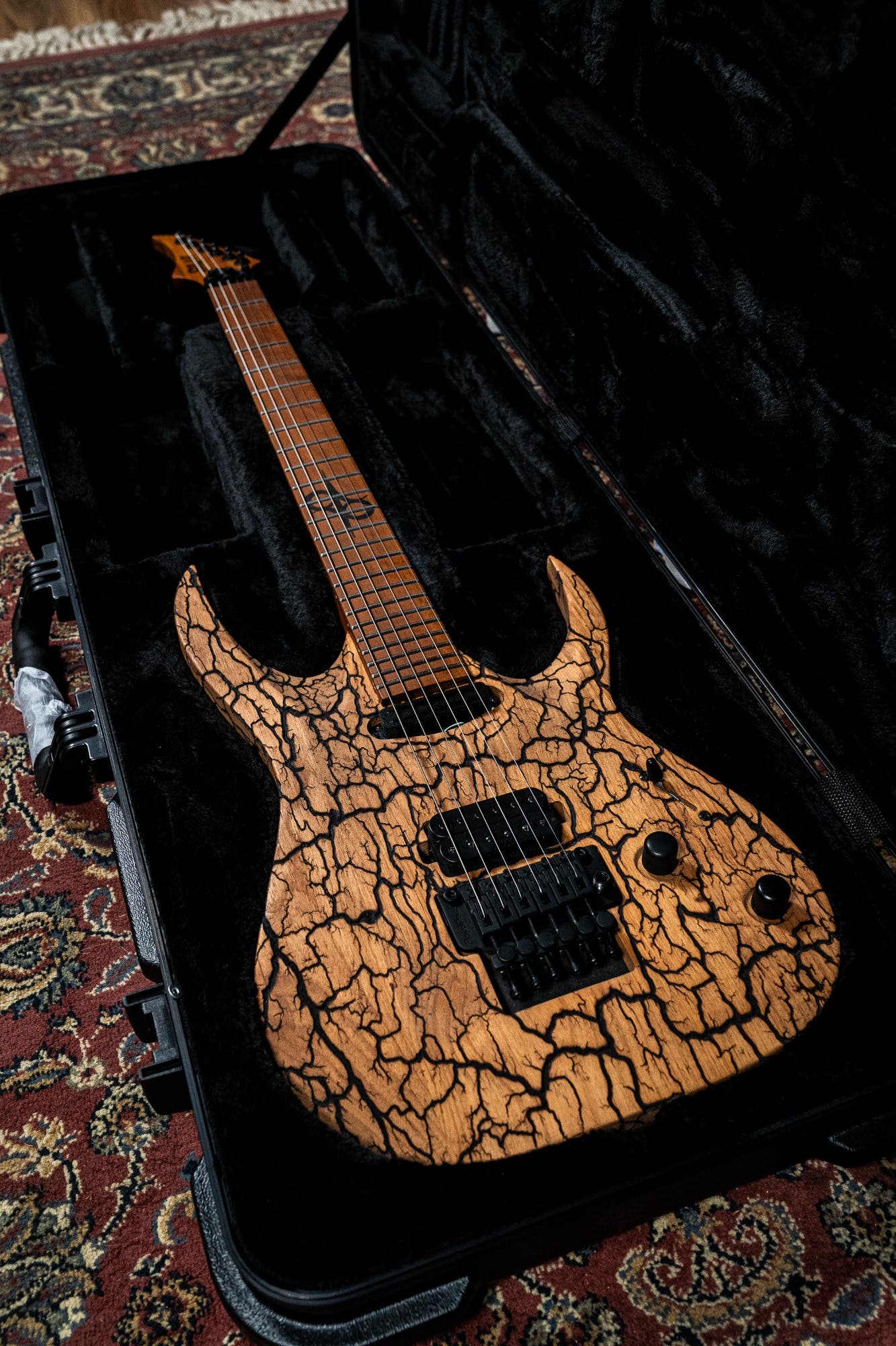 Solar Chop Shop AB1.6FR BLITZ Electric Guitar - Custom Finish