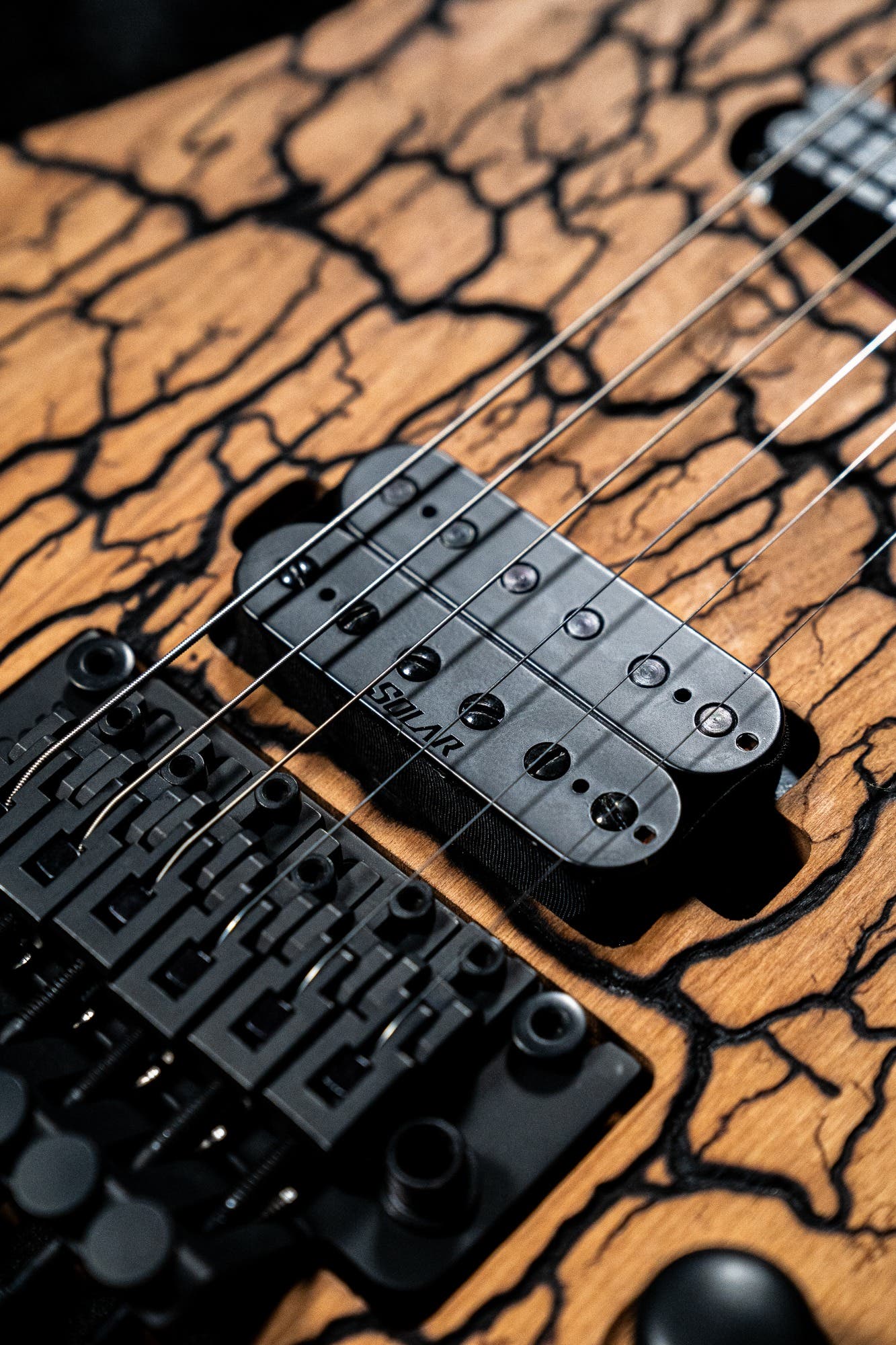 Solar Chop Shop AB1.6FR BLITZ Electric Guitar - Custom Finish