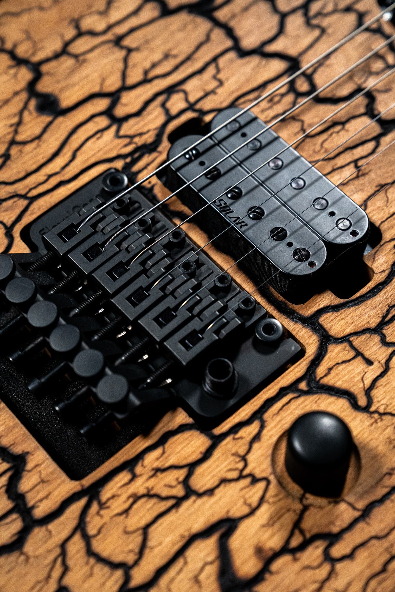 Solar Chop Shop AB1.6FR BLITZ Electric Guitar - Custom Finish