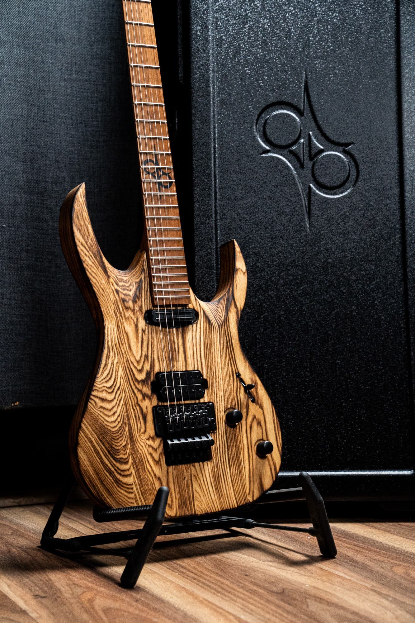 Solar Chop Shop AB1.6FR PYRO Electric Guitar - Custom Finish