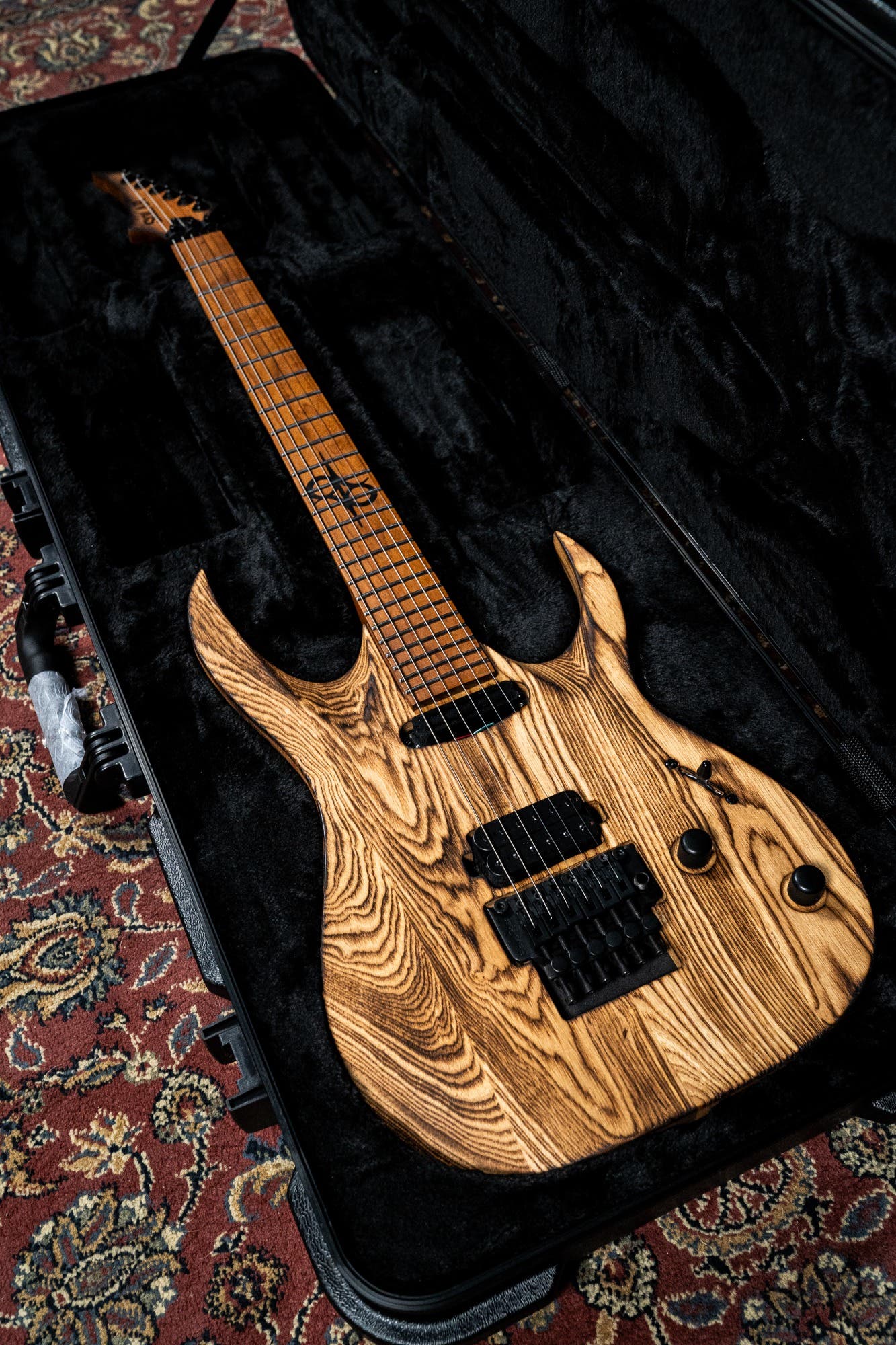 Solar Chop Shop AB1.6FR PYRO Electric Guitar - Custom Finish