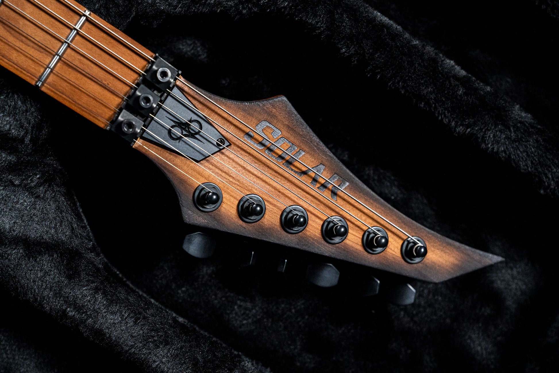 Solar Chop Shop AB1.6FR PYRO Electric Guitar - Custom Finish