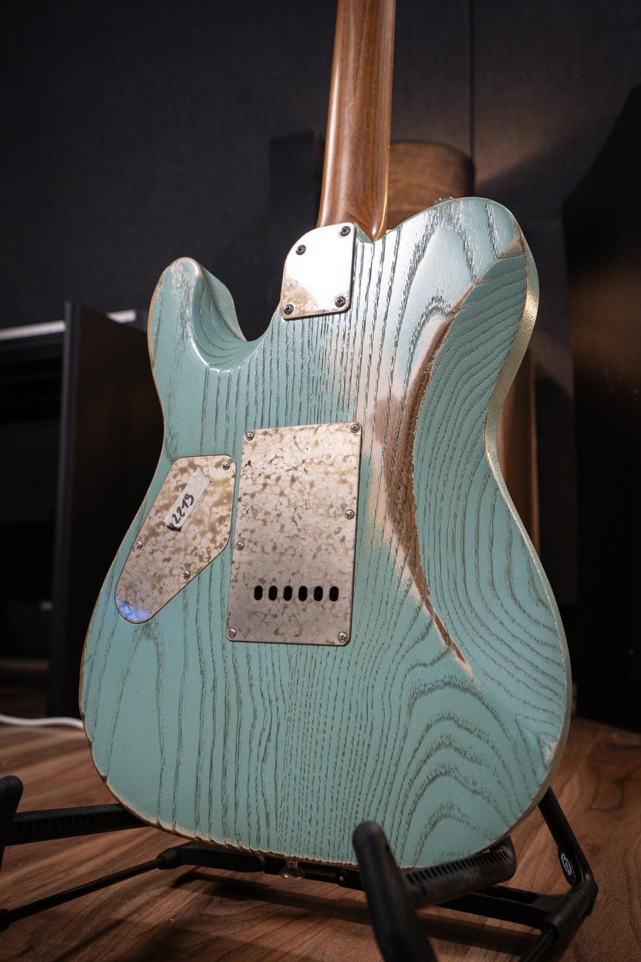 Paoletti Nancy Loft SSS Electric Guitar - White Surf (Designed by Dave Kilminster)