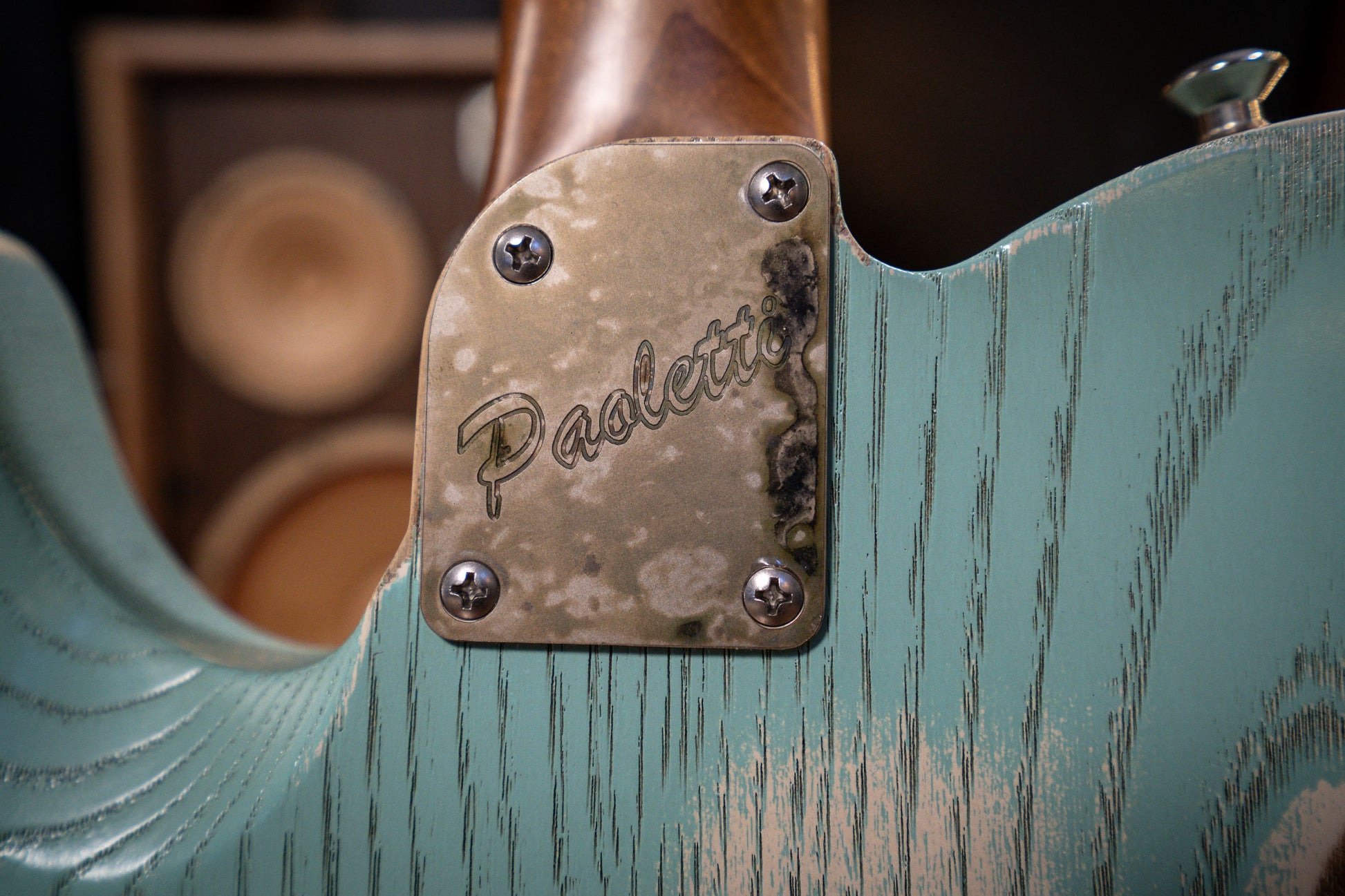 Paoletti Nancy Loft SSS Electric Guitar - White Surf (Designed by Dave Kilminster)