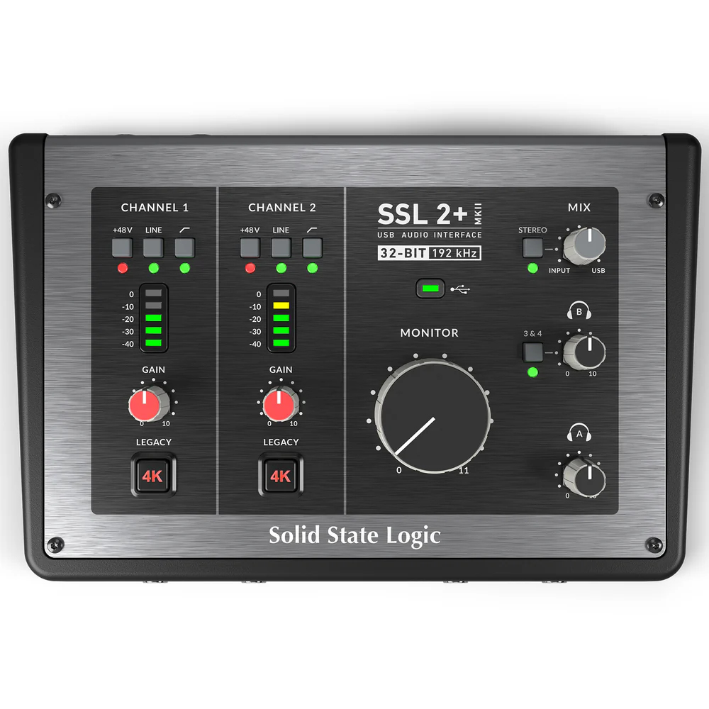 Solid State Logic (SSL) SSL 2 PLUS MKII Audio Interface