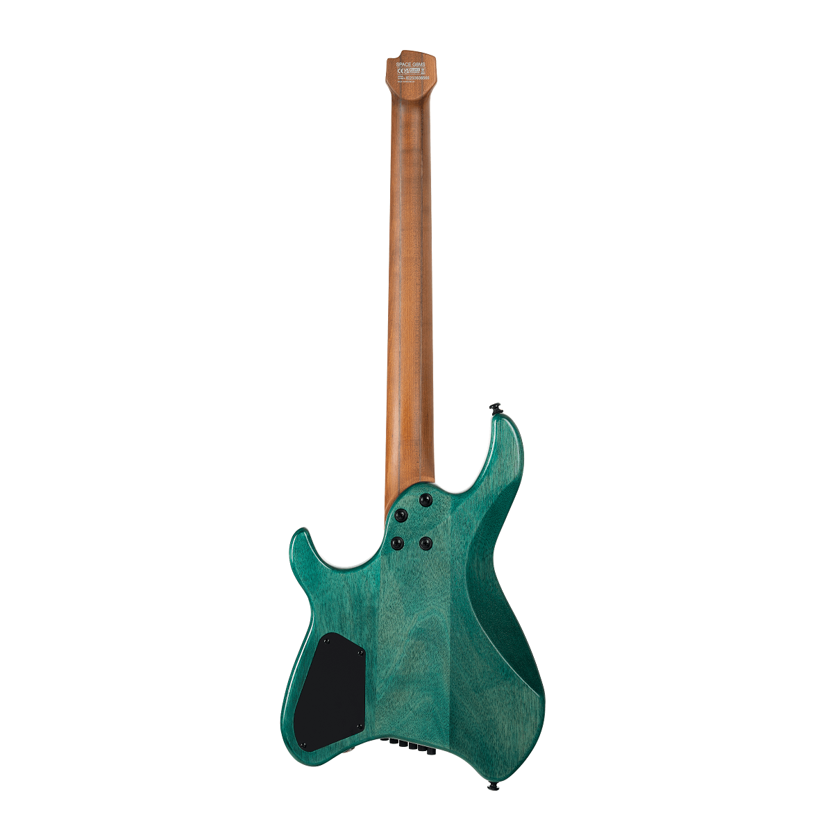 Cort Space G6MS Headless Multi-Scale Electric Guitar - Semi-Gloss Turquoise