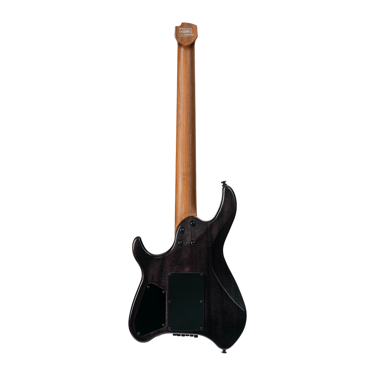 Cort Space G6TR Headless Electric Guitar - Semi-Gloss Lava