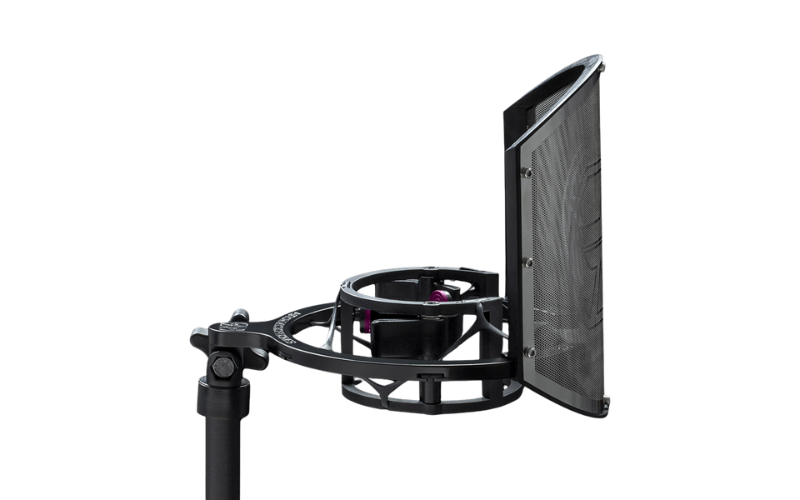 Aston Microphones Spirit Silver Bundle w/Pop Filter + Shock Mount