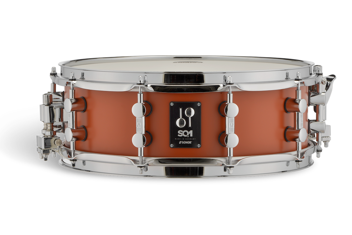 Sonor SQ1 14x5 Snare Drum - Satin Copper Brown