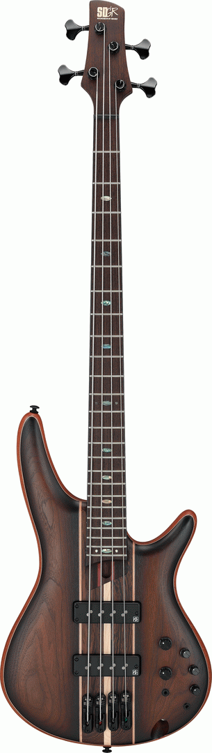Ibanez SR1350B Premium Bass w/ Bag - Dual Mocha Burst Flat