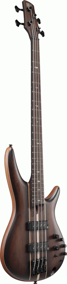Ibanez SR1350B Premium Bass w/ Bag - Dual Mocha Burst Flat