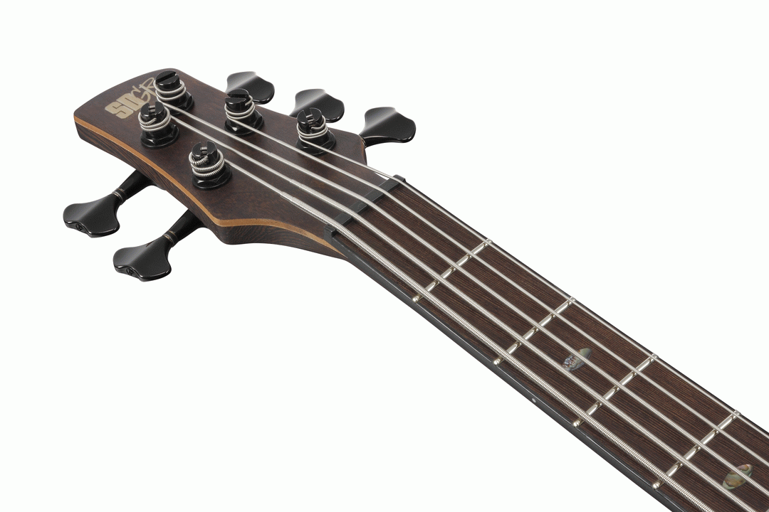 Ibanez SR1355B Premium 5-String Bass w/ Bag - Dual Mocha Burst Flat