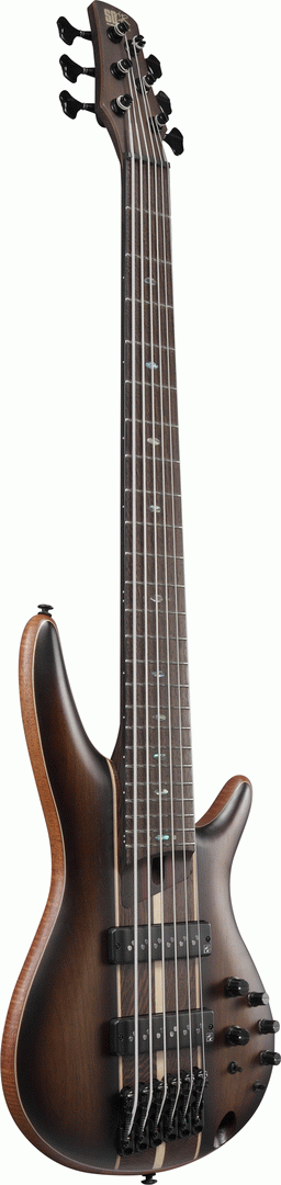 Ibanez SR1356B 6-String Premium Bass w/ Bag - Dual Mocha Burst Flat
