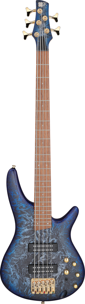 Ibanez SR305EDXCZM 5 String Electric Bass Guitar - Cosmic Blue Frozen Matte