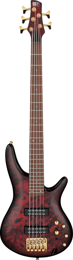 Ibanez SR305EDX  5 String Electric Bass - Wine Red Frozen Matte