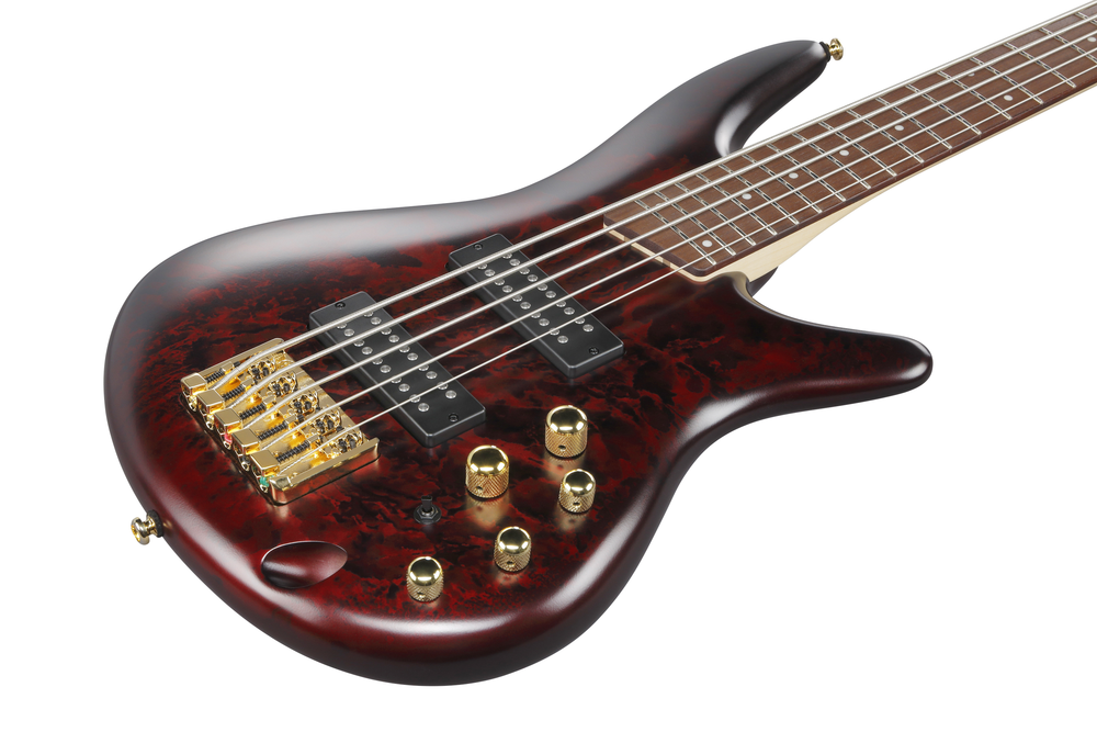 Ibanez SR305EDX  5 String Electric Bass - Wine Red Frozen Matte