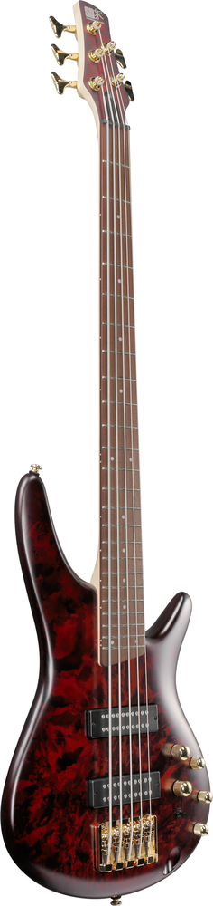 Ibanez SR305EDX  5 String Electric Bass - Wine Red Frozen Matte