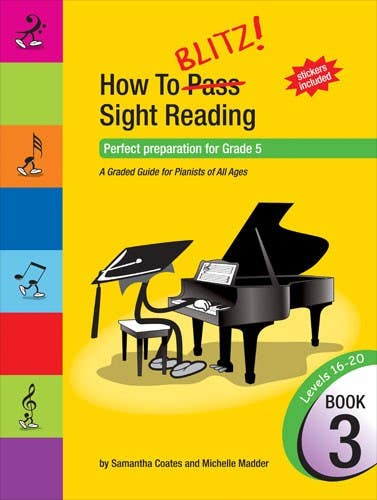 How To Blitz Sight Reading Book 3 (Gr5)