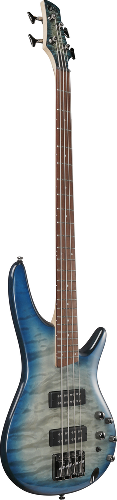 Ibanez SR400EQM Electric Bass - Stained Cosmic Blue Starburst