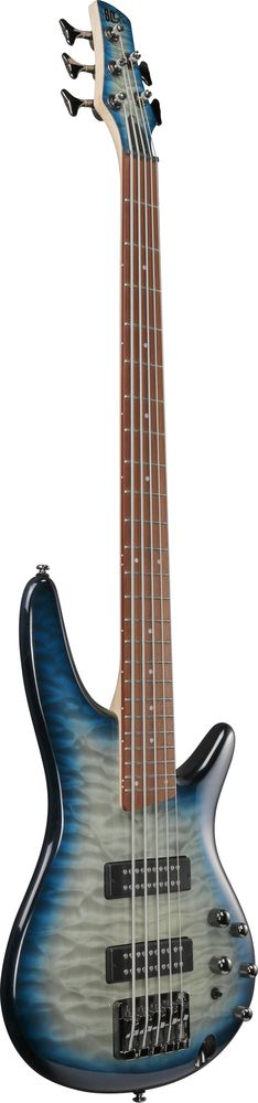 Ibanez SR405EQM 5 String Electric Bass - Stained Cosmic Blue Starburst