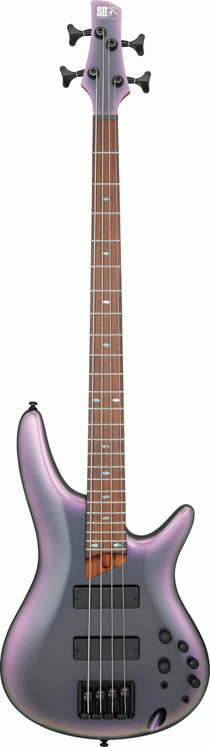 Ibanez SR500E Electric Bass - Black Aurora Burst