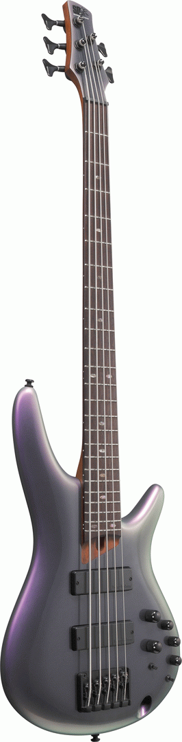 Ibanez SR505E 5 String Electric Bass - Black Aurora Burst