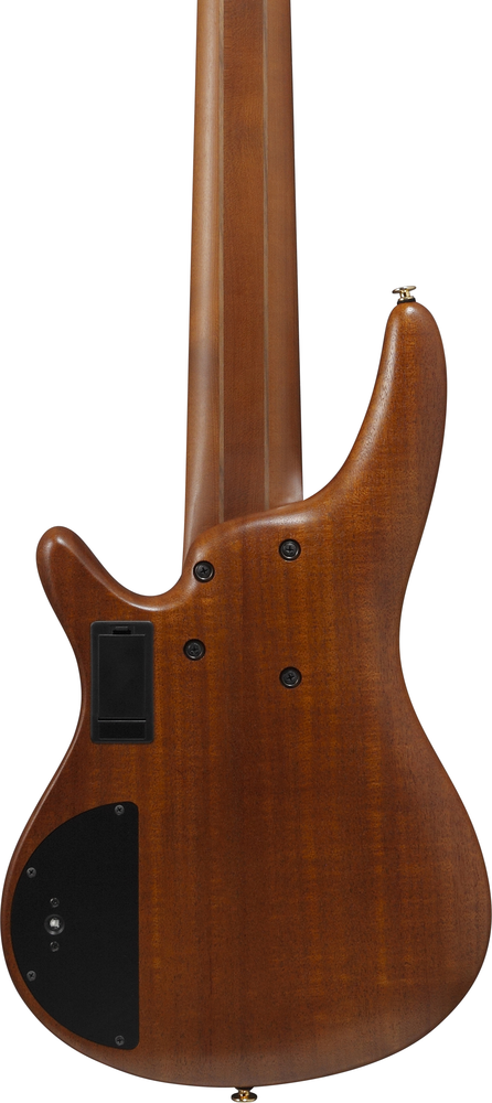 Ibanez SR5506 6 String Electric Bass w/ Case - Mocha Flat