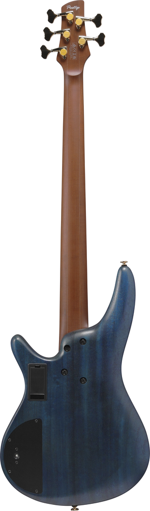 Ibanez SR6605 5 String Electric Bass w/ Case - Ghost Fleet Blue Burst