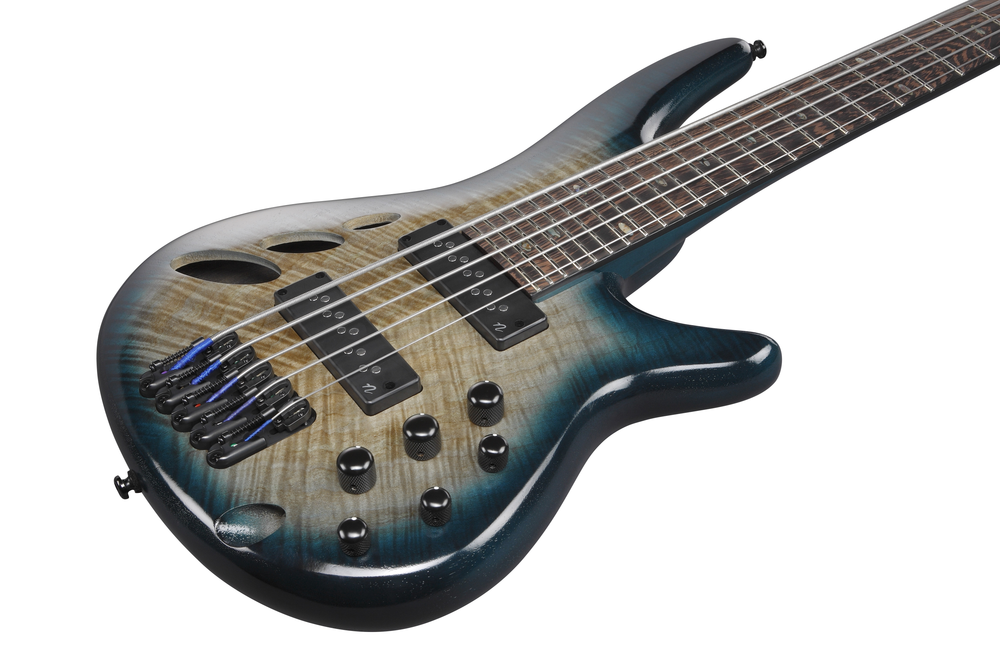 Ibanez SRD905 5 String Electric Bass - Cosmic Blue Starburst Low Gloss
