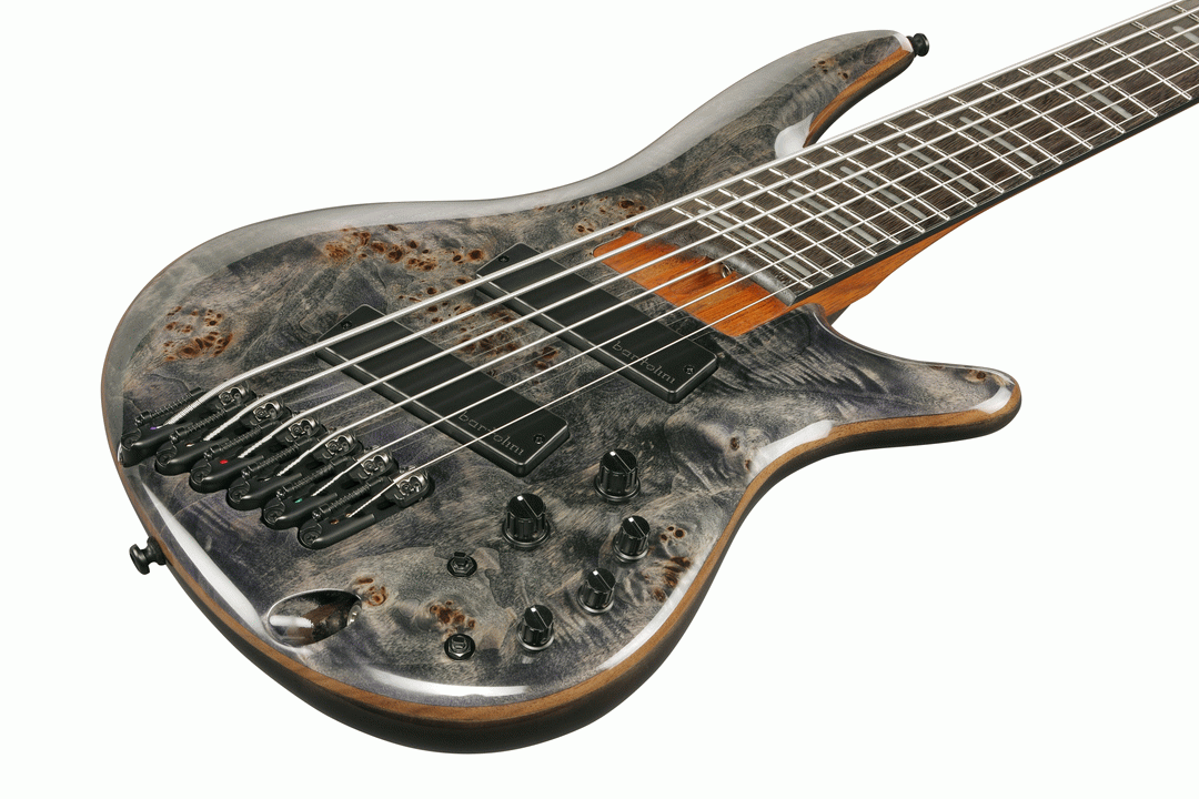 Ibanez SRMS806 6 String Electric Bass - Deep Twilight