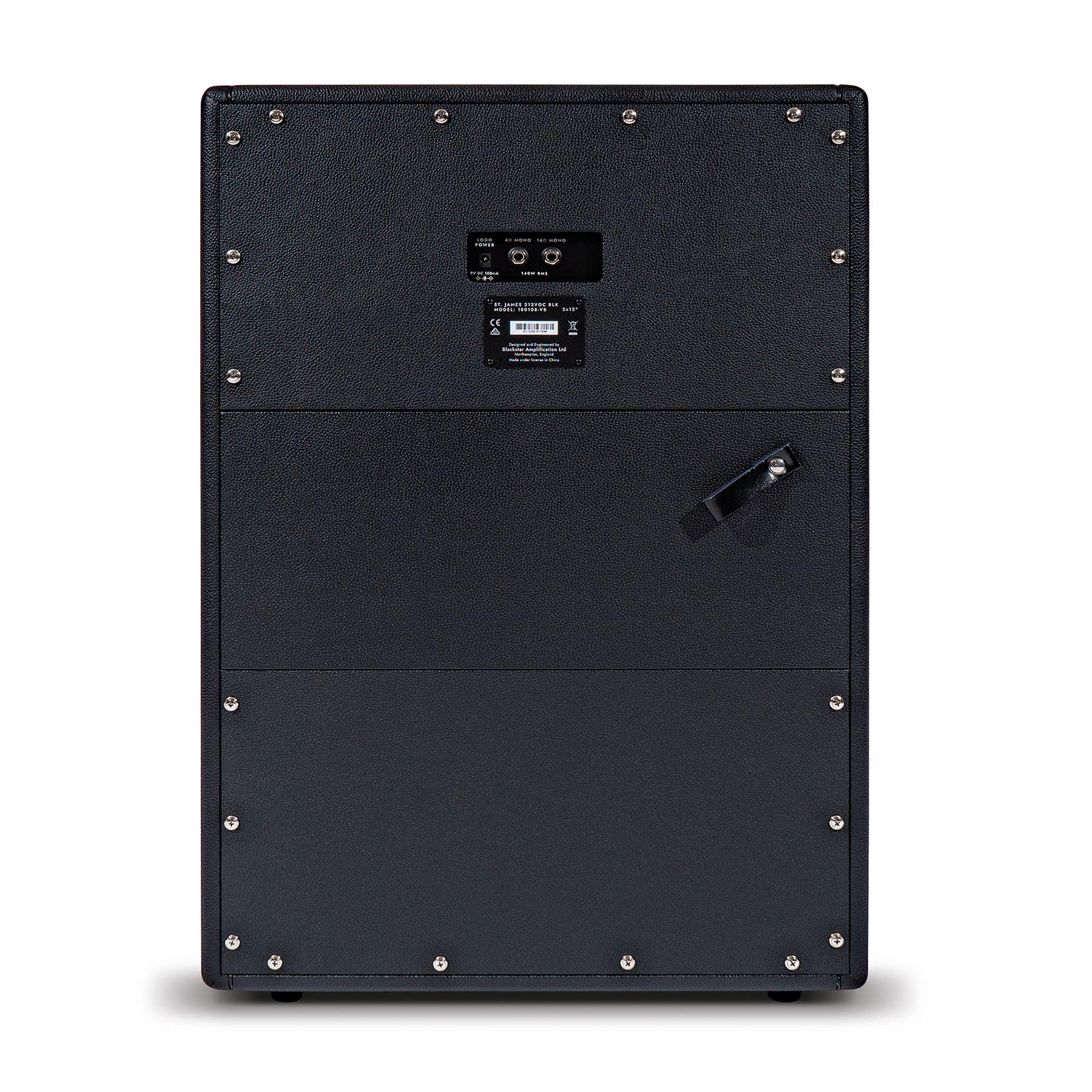 Blackstar St. James 2x12" Vertical Guitar Cabinet - Black