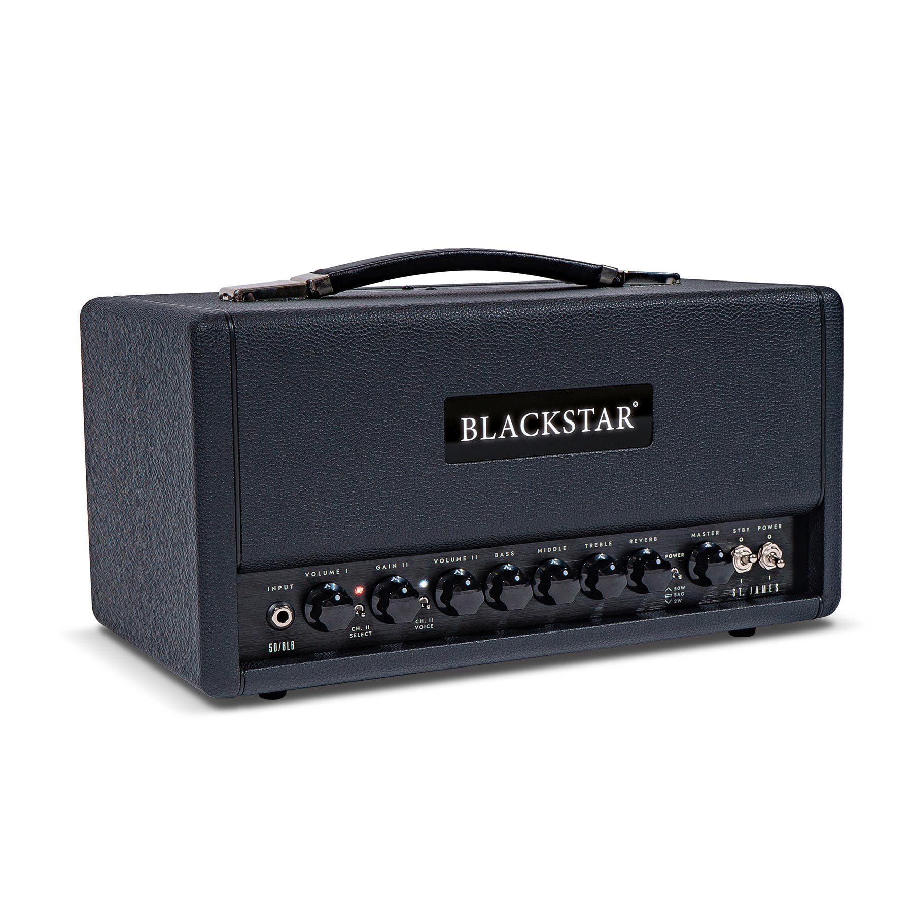 Blackstar St. James 6L6 50w Guitar Amp Head - Black